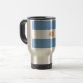 Mug De Voyage Drapeau de l'Argentine (Devant gauche)