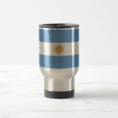 Mug De Voyage Drapeau de l'Argentine (Centre)
