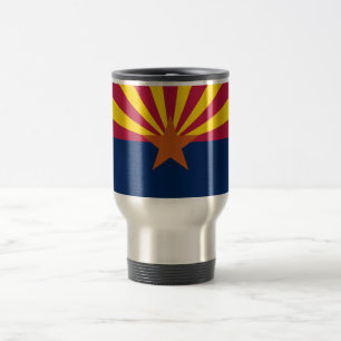 Mug De Voyage Drapeau de l'Arizona