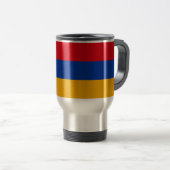 Mug De Voyage Drapeau de l'Arménie (Devant droit)