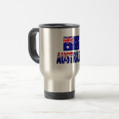 Mug De Voyage Drapeau de l'Australie (Devant gauche)