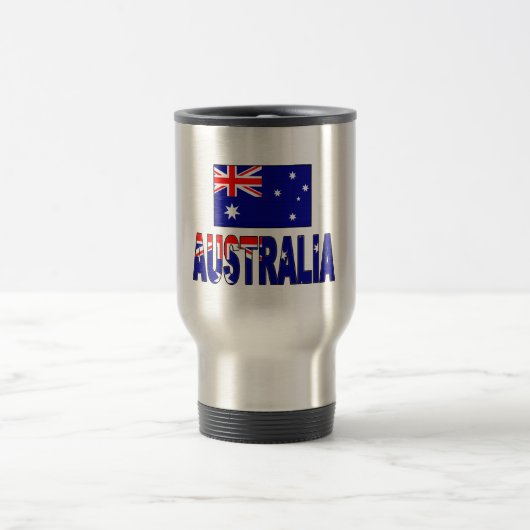 Mug De Voyage Drapeau de l'Australie (Centre)