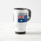 Mug De Voyage Drapeau de l'Australie (Devant droit)