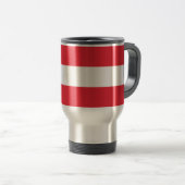 Mug De Voyage Drapeau de l'Autriche (Devant droit)