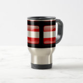 Mug De Voyage Drapeau de l'Autriche (Devant droit)