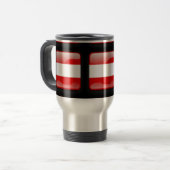 Mug De Voyage Drapeau de l'Autriche (Devant gauche)