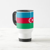 Mug De Voyage Drapeau de l'Azerbaïdjan patriotique (Devant gauche)