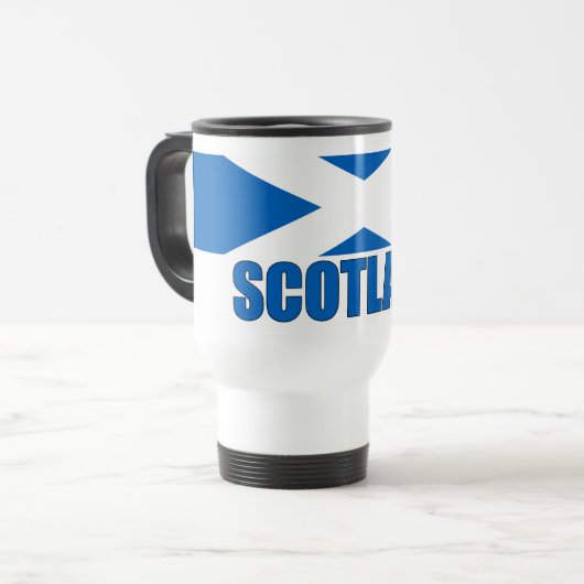 Mug De Voyage Drapeau de l'Écosse (Devant gauche)