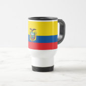 Mug De Voyage Drapeau de l'Équateur (Devant droit)