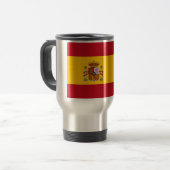 Mug De Voyage Drapeau de l'Espagne (Devant gauche)
