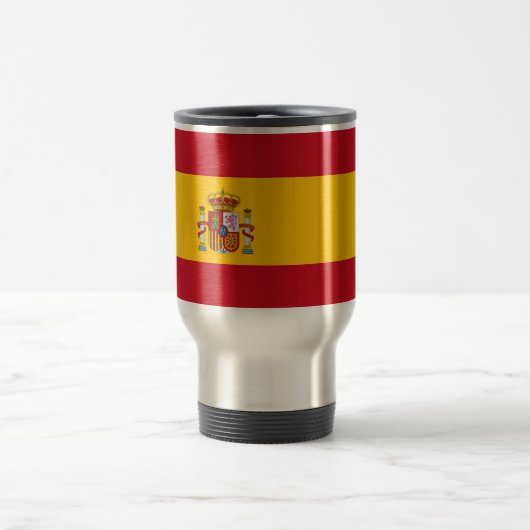 Mug De Voyage Drapeau de l'Espagne (Centre)