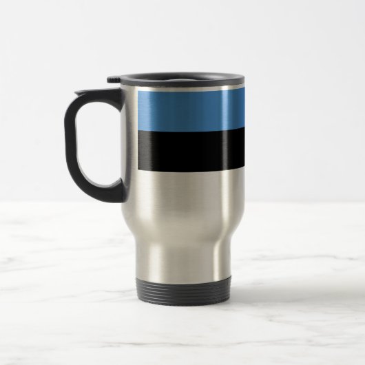 Mug De Voyage Drapeau de l'Estonie (Gauche)
