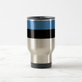 Mug De Voyage Drapeau de l'Estonie (Centre)