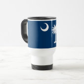 Mug De Voyage Drapeau de l'État de Caroline du Sud (Devant gauche)