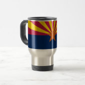 Mug De Voyage Drapeau de l'État de l'Arizona (Devant gauche)