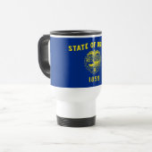 Mug De Voyage Drapeau de l'État de l'Oregon (Devant gauche)