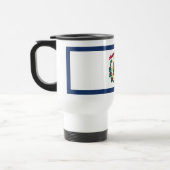 Mug De Voyage Drapeau de l'État de Virginie-Occidentale (Gauche)