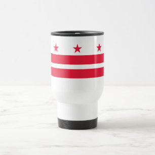 Mug De Voyage Drapeau de l'État de Washington DC