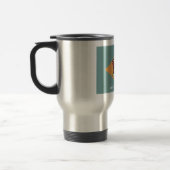 Mug De Voyage Drapeau de l'État du Delaware, The Diamond US Stat (Gauche)