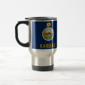 Mug De Voyage Drapeau de l'État du Kansas (Gauche)