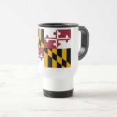 Mug De Voyage Drapeau de l'État du Maryland (Devant droit)