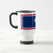 Mug De Voyage Drapeau de l'État du Wyoming (Gauche)