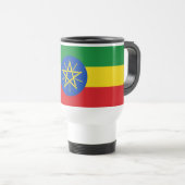 Mug De Voyage Drapeau de l'Éthiopie (Devant droit)