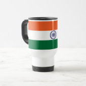 Mug De Voyage Drapeau de l'Inde (Devant gauche)