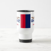 Mug De Voyage Drapeau de l'Iowa (Centre)