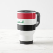 Mug De Voyage Drapeau de l'Irak (Devant droit)