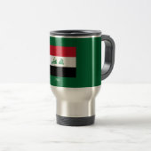 Mug De Voyage Drapeau de l'Irak (Devant droit)