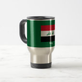 Mug De Voyage Drapeau de l'Irak (Devant gauche)