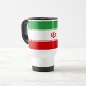 Mug De Voyage Drapeau de l'Iran (Devant gauche)