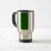 Mug De Voyage Drapeau de l'Irlande (Devant gauche)