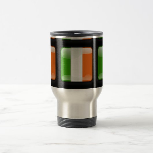 Mug De Voyage Drapeau de l'Irlande (Centre)