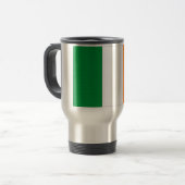 Mug De Voyage Drapeau de l'Irlande/Saint Patrick's Day (Devant gauche)