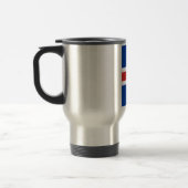 Mug De Voyage Drapeau de l'Islande (Gauche)