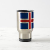 Mug De Voyage Drapeau de l'Islande (Centre)