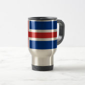 Mug De Voyage Drapeau de l'Islande (Devant droit)