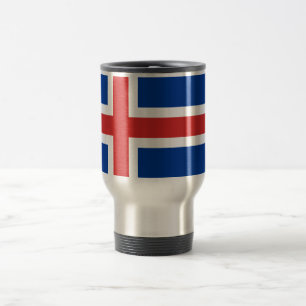 Mug De Voyage Drapeau de l'Islande