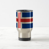 Mug De Voyage Drapeau de l'Islande (Centre)
