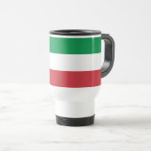 Mug De Voyage Drapeau de l'Italie (Devant droit)