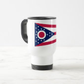 Mug De Voyage Drapeau de l'Ohio (Devant gauche)
