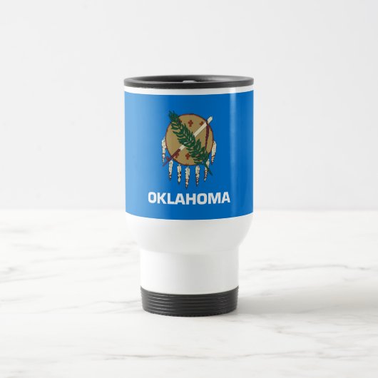 Mug De Voyage Drapeau de l'Oklahoma (Centre)