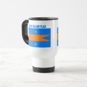 MUG DE VOYAGE DRAPEAU DE LONG ISLAND (Devant gauche)