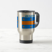 MUG DE VOYAGE DRAPEAU DE LONG ISLAND (Devant droit)