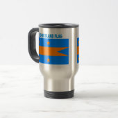 MUG DE VOYAGE DRAPEAU DE LONG ISLAND (Devant gauche)