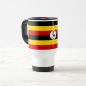 Mug De Voyage Drapeau de l'Ouganda (Devant gauche)