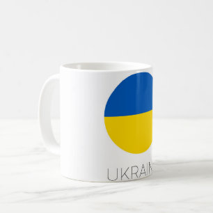 Mug de voyage Drapeau de l'Ukraine