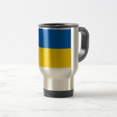 Mug De Voyage Drapeau de l'Ukraine (Devant droit)
